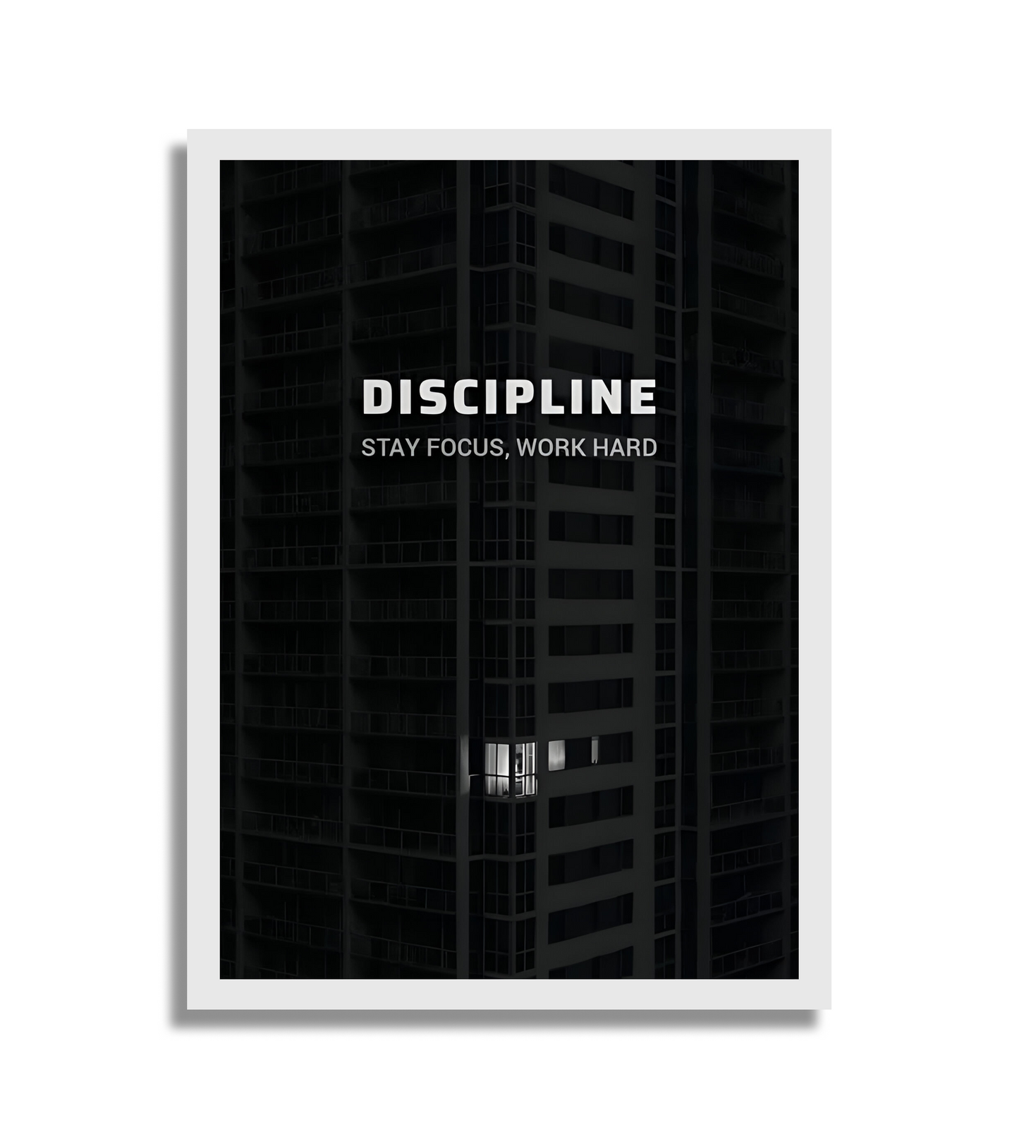 Plakat DISCIPLINE