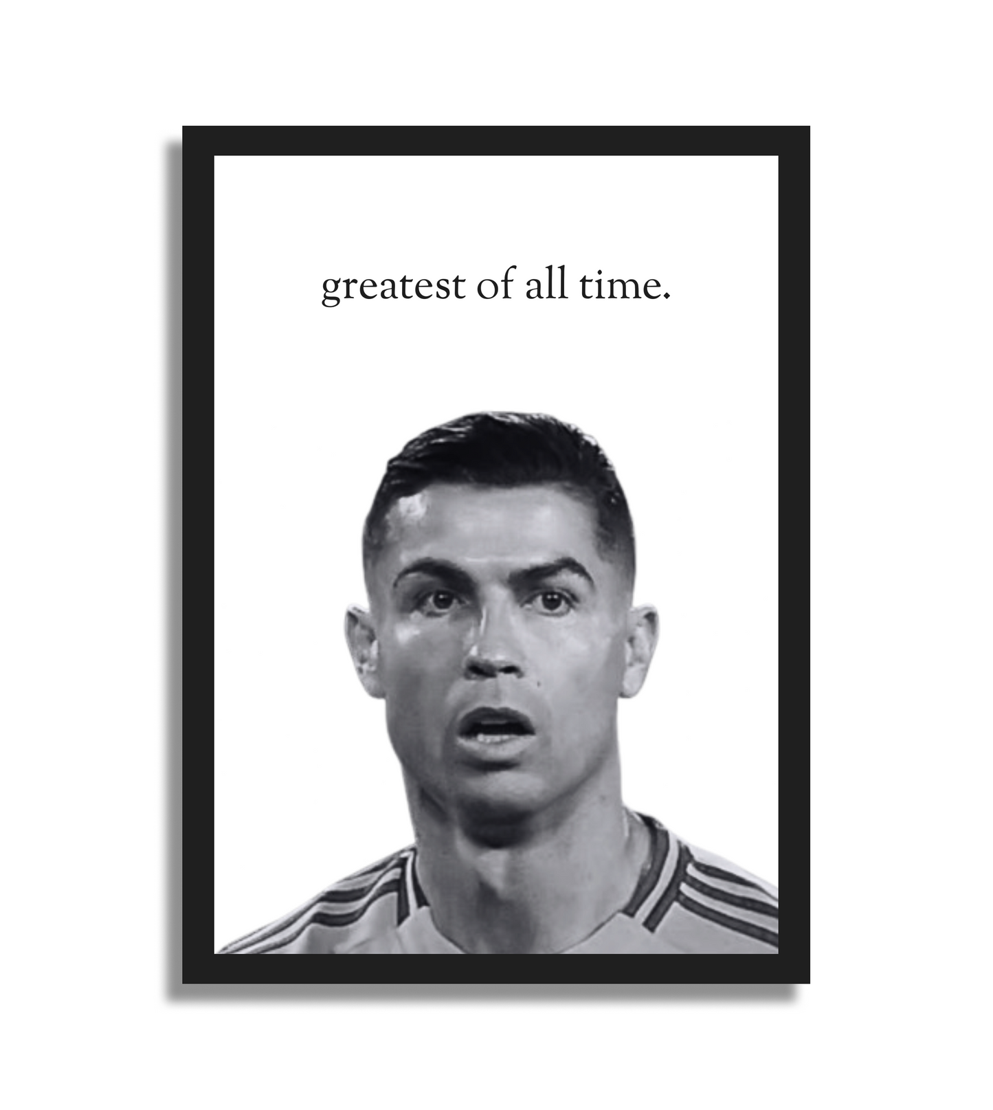 Plakat Ronaldo GOAT