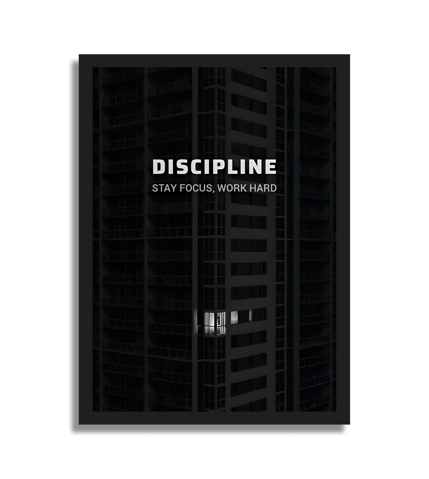 Plakat DISCIPLINE