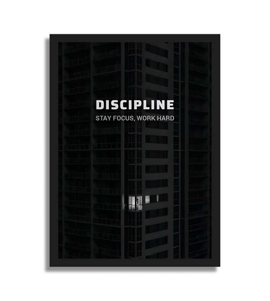 Plakat DISCIPLINE