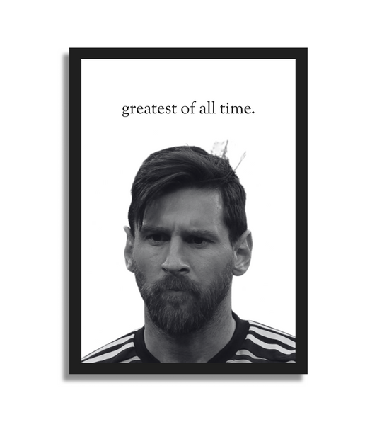 Plakat Messi GOAT